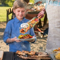Saker® Rolling Grill Basket Set