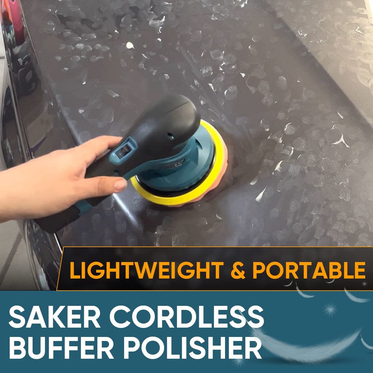 Cordless Polishing Machine Kit for Car Detailing
