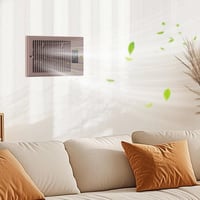 Constant temperature remote control booster fan