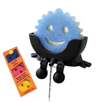 Smiley Dishwashing Sponge Holder