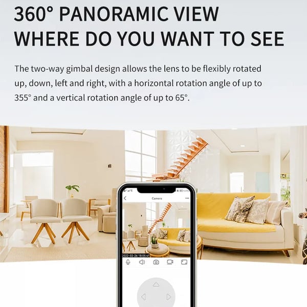 HD Smart WiFi Wireless Security Camera