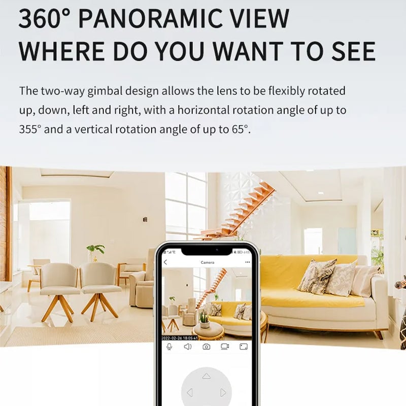 HD Smart WiFi Wireless Security Camera