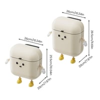 Cartoon Wall-Mounted Trash Bin
