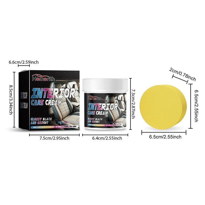 Car Leather Care Balm - Deep Cleaning & Restorative Protection