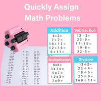 4-in-1 Mathe-Übungs-Roller-Stempel-Set