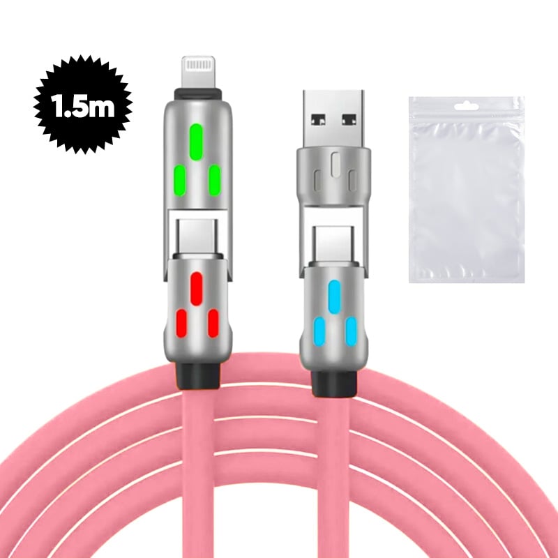 240W 4-in-1 USB-C-Kabel