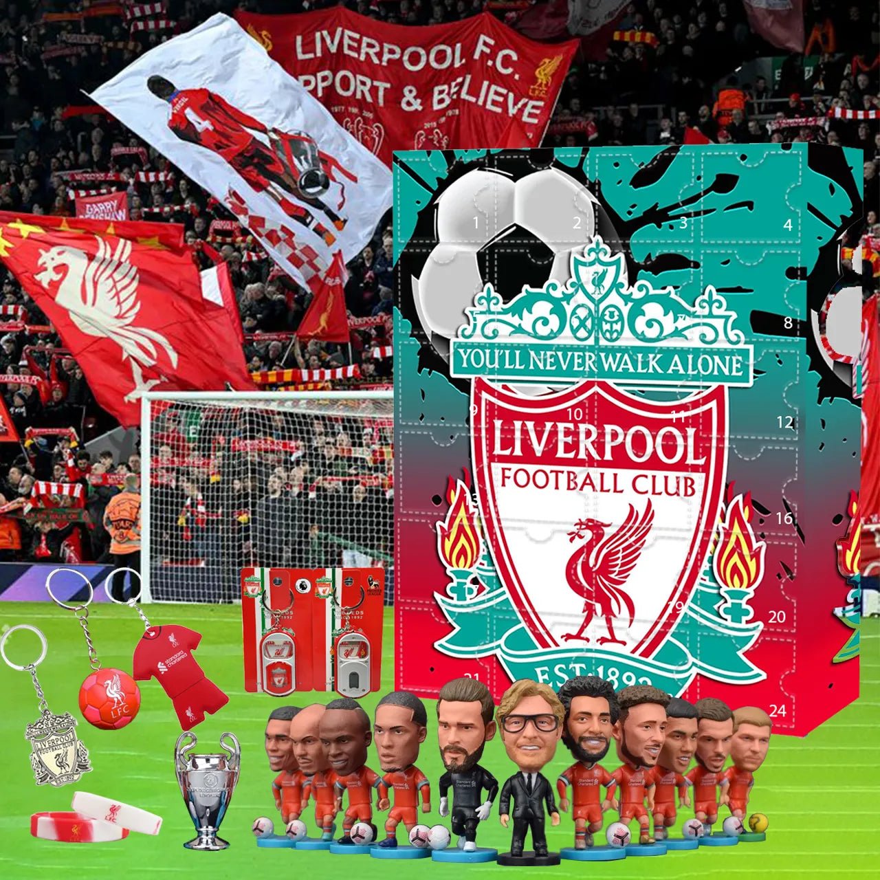Liverpool Football Club Advent Calendar - The One With 24 Little Doors