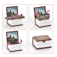 3D Stereoscopic Book Folding Pop-Up Book Keychain