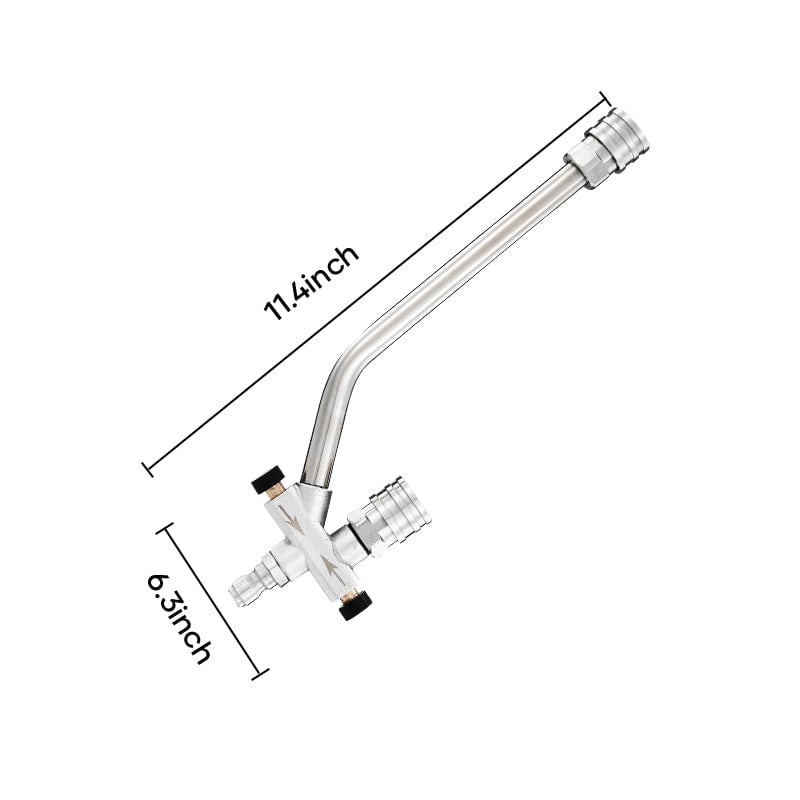 Enhance Your Car Washing Experience - SAKER® Foam Cannon Dual Connector Accessory