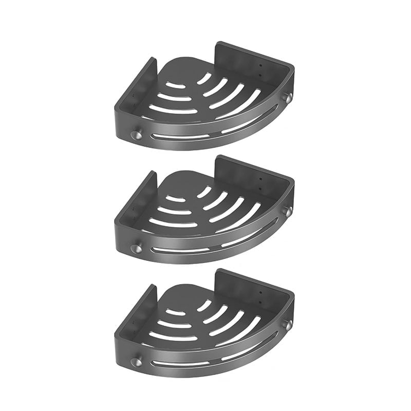 Sakerplus No-Drill Bathroom Corner Shelf