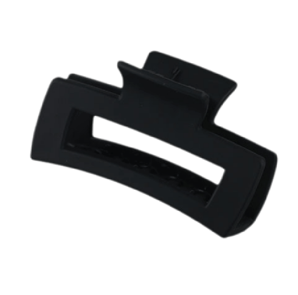 Minimalistische Silikon-Haifisch-Haarklammer