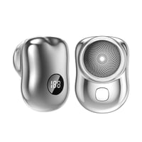 Bærbar elektrisk barbering med lomme