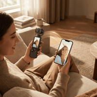 180° Rotating Sports Vlog Camera