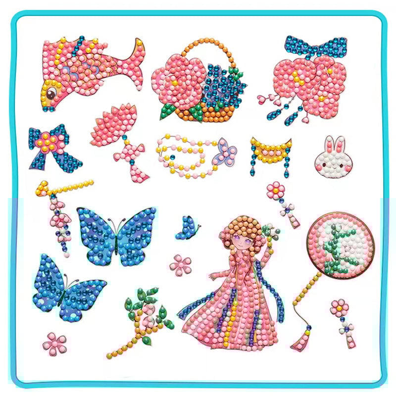 Cartoon-Diamant-Malerei