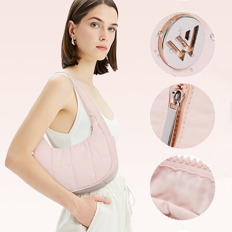 Puffer Crescent Shoulder Bag