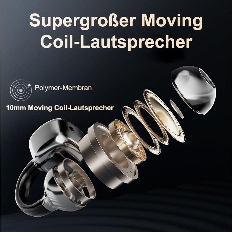 Schnurloses On-Ear-LCD-Farb-Touchscreen-Audio-Headset