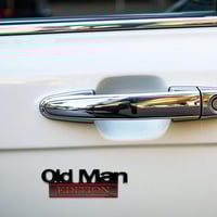 Old Man Edition Car Badge