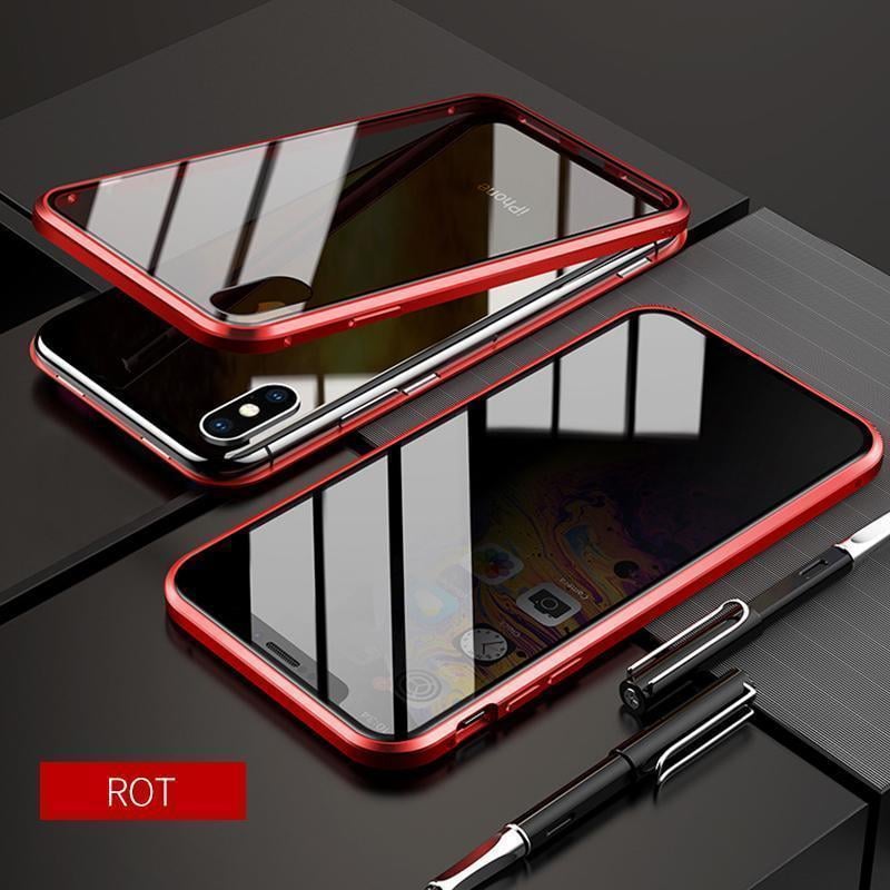 Blickschutz Handyhülle für iPhones (Doppelseite)