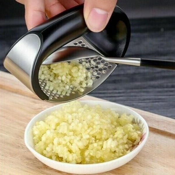 Stainless Steel Garlic Press