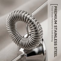 Electric Milk Frother & Egg Beater – 304 Stainless Steel