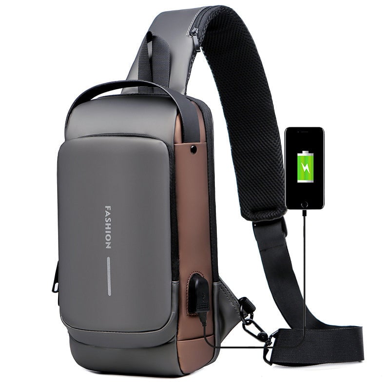 🎁New Year Sale-50% OFF🎁USB Charging Sport Sling Anti-theft Shoulder Bag