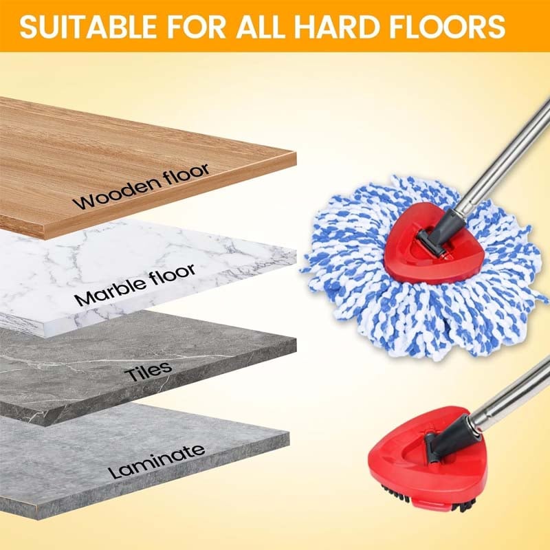 Triangle Rotating Mop Accessory Set