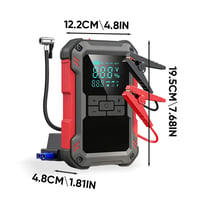 Kexon™ Portable Car Jump Starter and Tire Inflator All-in-One