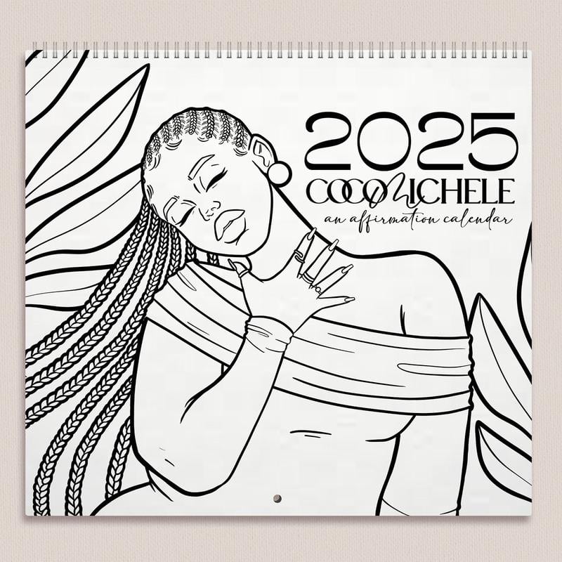 2025 Affirmation Wall Calendar