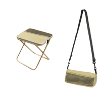 Klappbarer Rucksackhocker