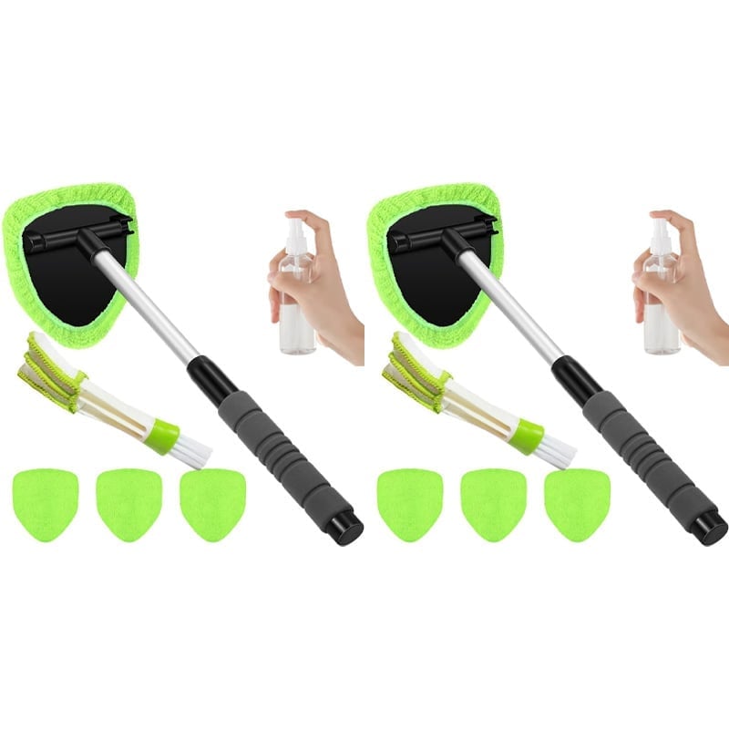 Automotive Glass Cleaning and Defogging Brush