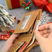 Engraved Genuine Leather Wallet