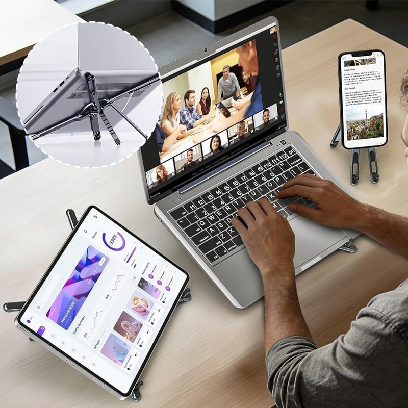 Magnetic Foldable Tablet Stand