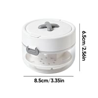 Retainer Cleaner Case Box with Auto Lift Tray
