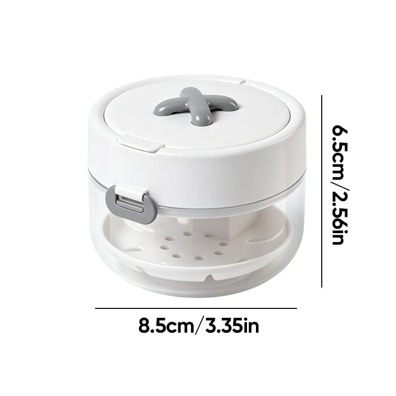 Retainer Cleaner Case Box with Auto Lift Tray