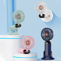 Portable Handheld Rechargeable Fan with Base