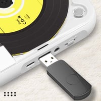Tragbarer CD-Player mit Bluetooth-Kompatibilität