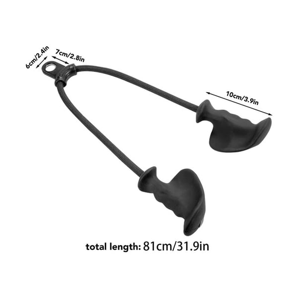 Triceps Rope with Ergonomic Handles for Enhanced Workouts
