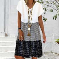 Stylisches Bedrucktes Kleid