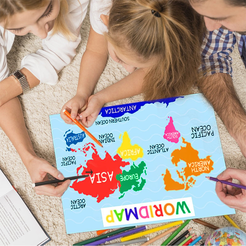Colorful Educational Posters（16PCS/SET ）