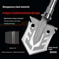 Multi-Purpose Camping Survival Shovel