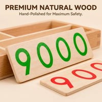 Wooden Math Operations Toy Set