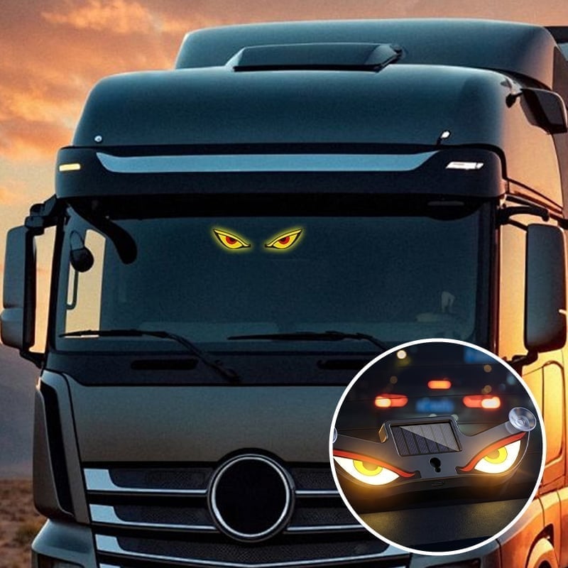 Car Solar-Powered Devil Eye Dynamic Lights