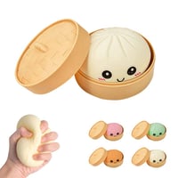 Steamed Bun Squishy Toy (Fun Squeeze Toy)