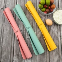 Extra Large Kitchen Tools Silicone Roll-Up Pastry Mat With Measurements