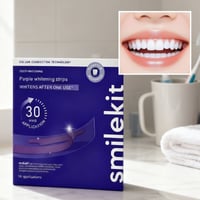 Teeth Whitening Strips with Advanced Color Correcting Technology