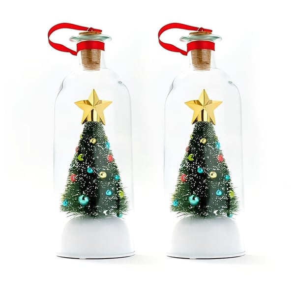 Christmas Tree in a Bottle