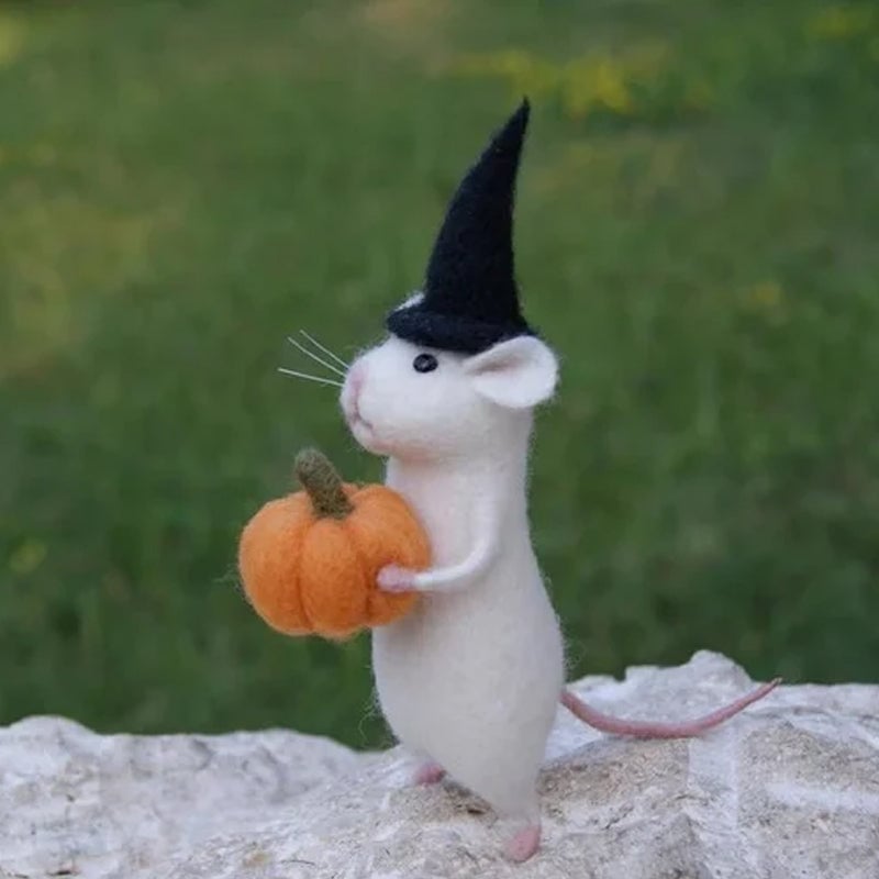 Filzmaus Halloween Ornament