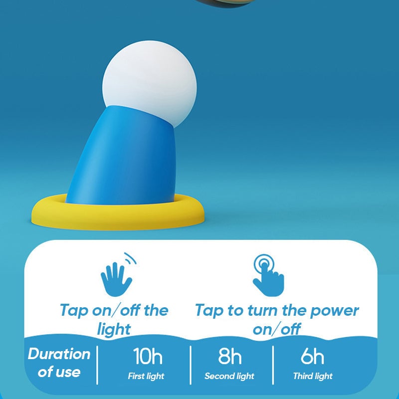 Extend round hand' small night light