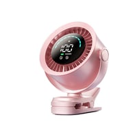 High-Speed Clip-on Fan with LED Display