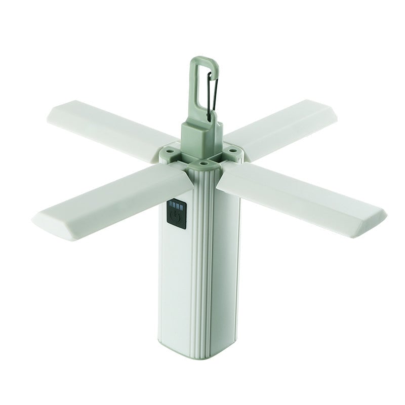 Four-Blade Foldable Camping Lamp